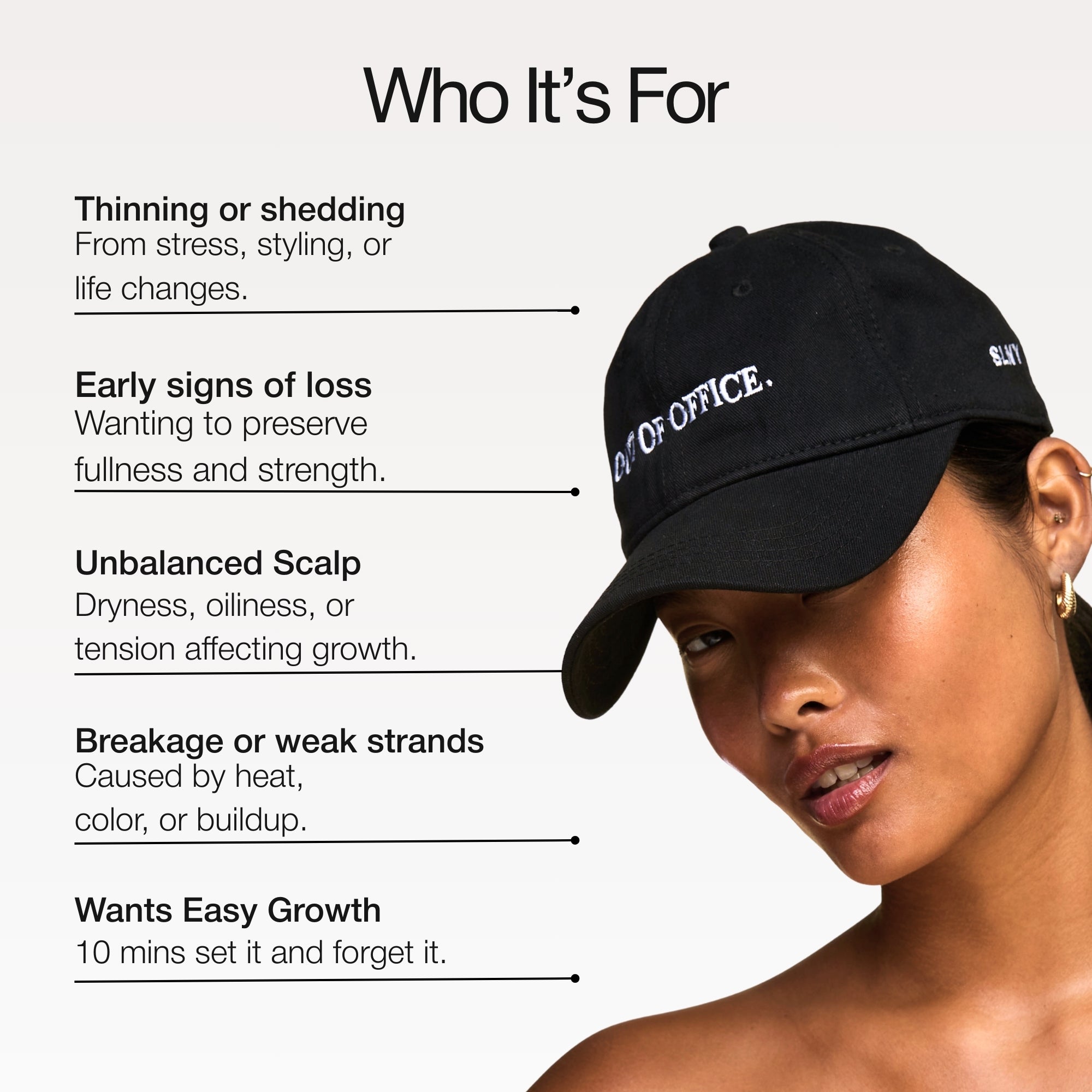 LED Hair Growth Hat PRO Supporting Growth